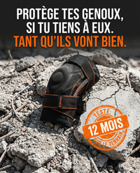 INUSABLE - Genouillères de chantier - Préserve ta carrière