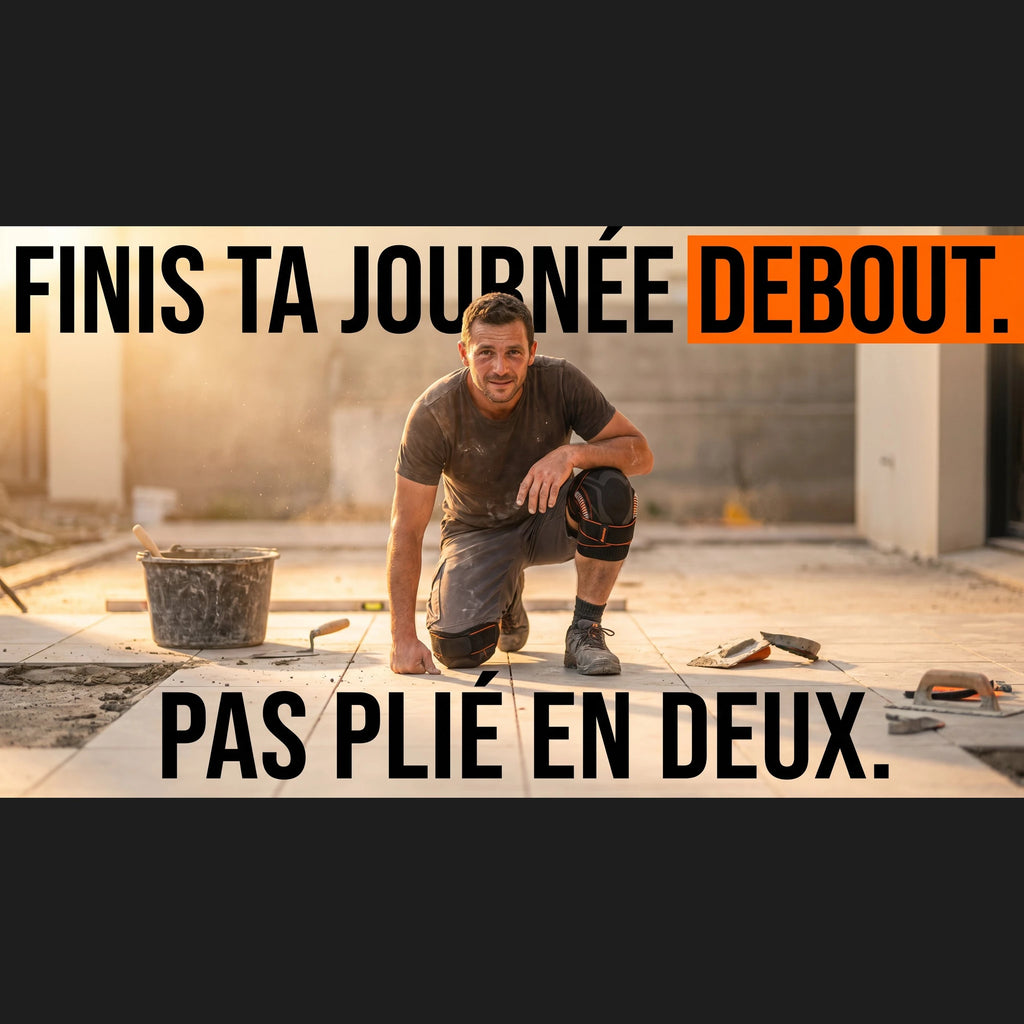 INUSABLE - Genouillères de chantier - Préserve ta carrière