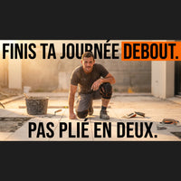 INUSABLE - Genouillères de chantier - Préserve ta carrière