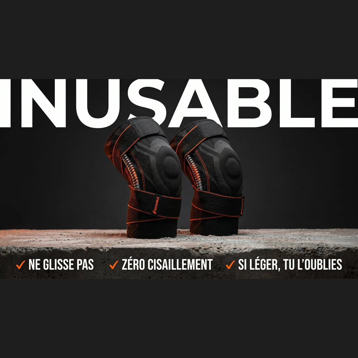 INUSABLE - Genouillères de chantier