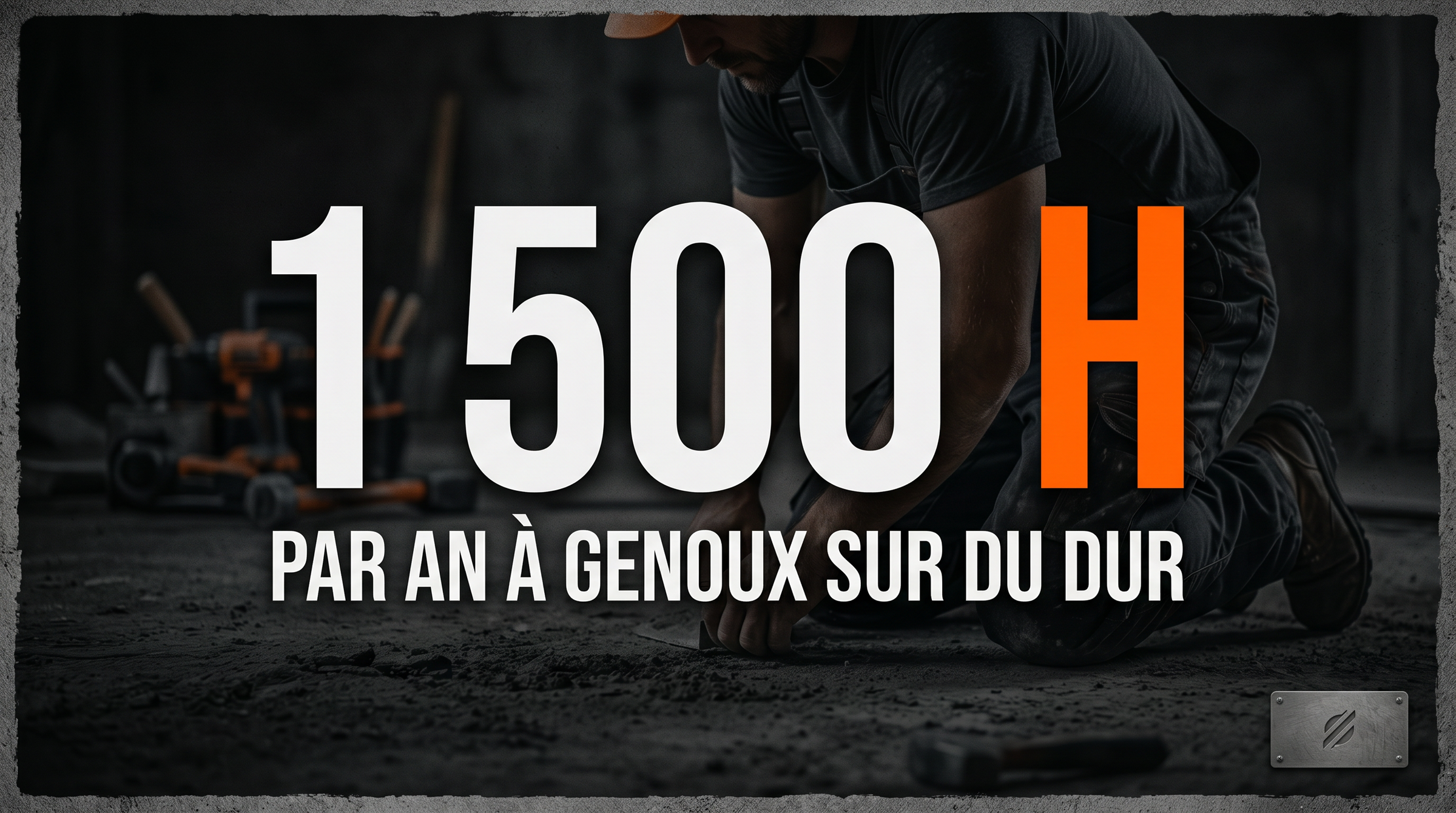 INUSABLE - Genouillères de chantier - Préserve ta carrière