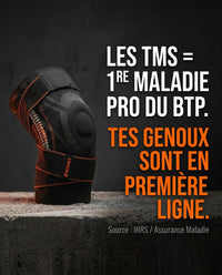 INUSABLE - Genouillères de chantier - Préserve ta carrière